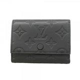 【6gd4028】ルイヴィトン 三つ折り財布 モノグラム・シャドウ ヴィクターウォレット M12635 ブラック【中古】メンズ