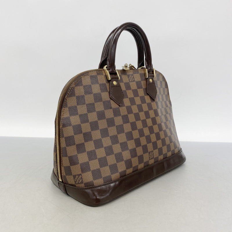 【6gd4037】ルイヴィトン ハンドバッグ ダミエ アルマ N51131 エベヌ【中古】レディース