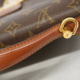 【6gd4046】ルイヴィトン ハンドバッグ モノグラム モンソー28 M51185 ブラウン【中古】レディース