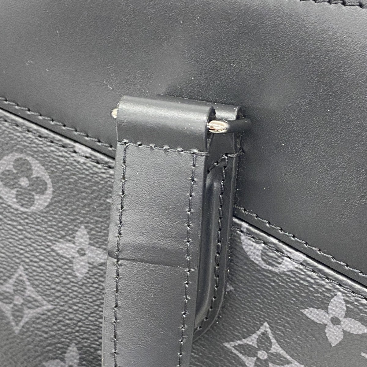 【6gd4055-k】ルイヴィトン ビジネスバッグ モノグラム・エクリプス エクスプローラー M40566 ブラック 2wayバッグ【中古】メンズ