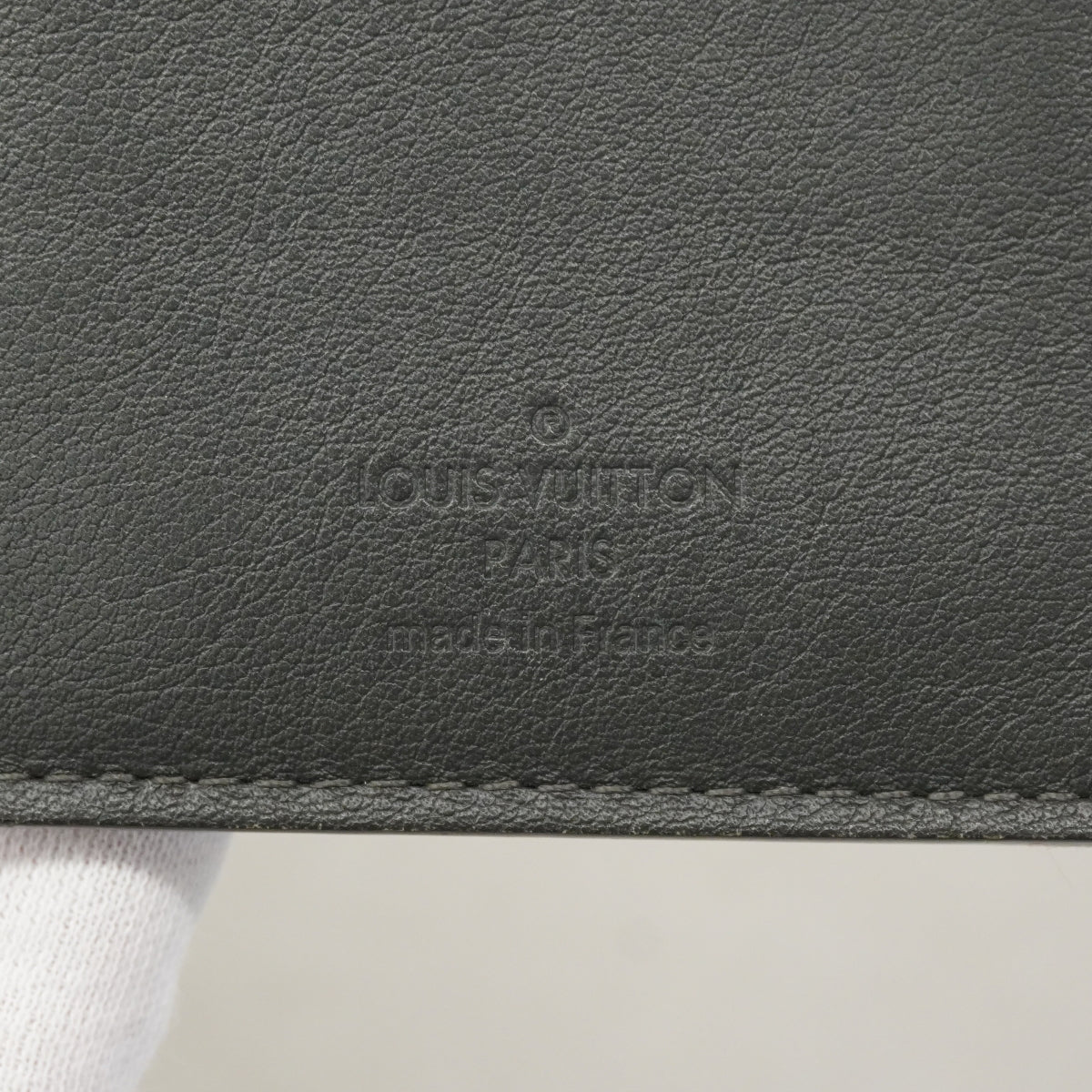【6gd4061-k】ルイヴィトン 長財布 ポルトフォイユブラザ M58808 アントラシット【中古】メンズ