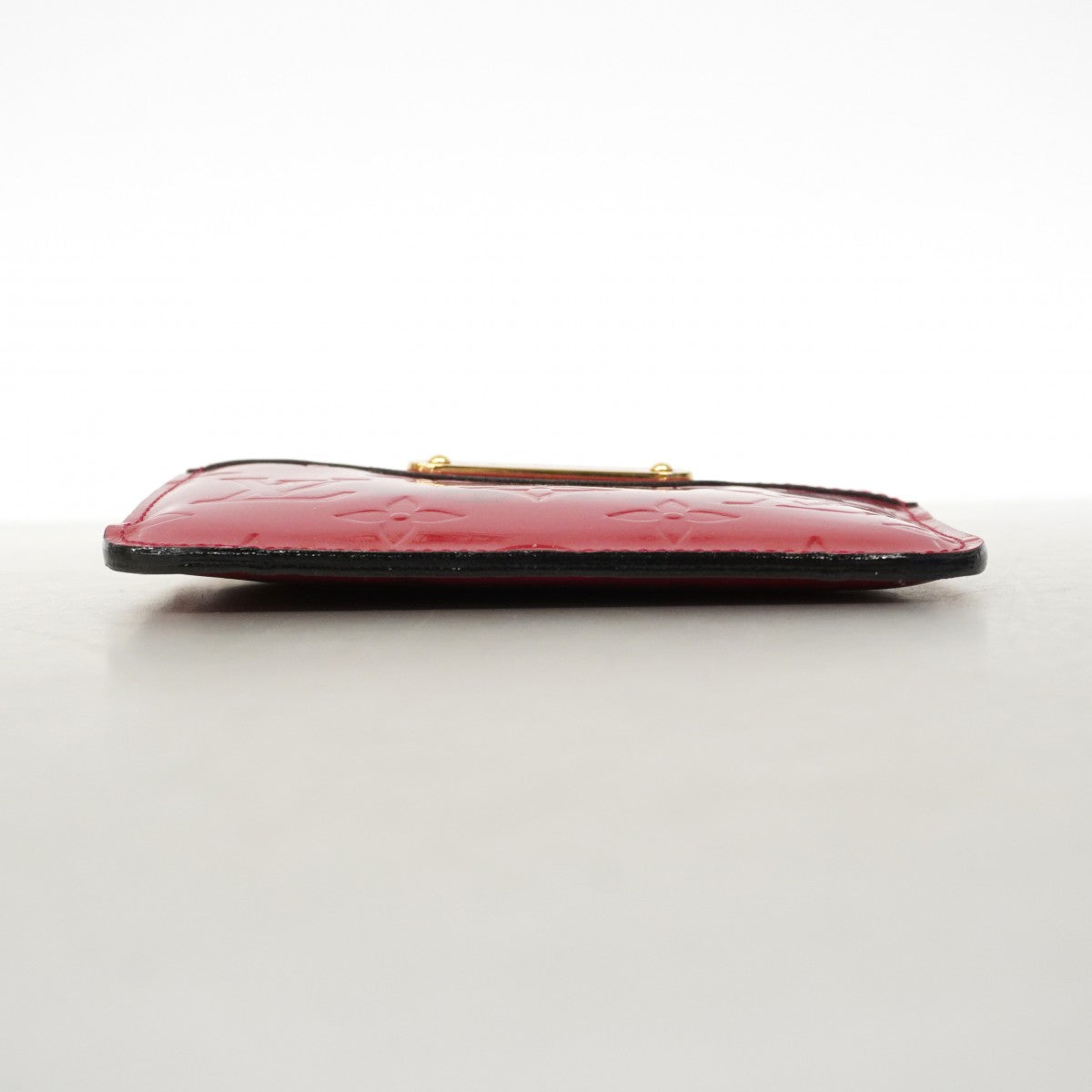 【6gd4063-k】ルイヴィトン コインケース ヴェルニ ポシェットクレNM M61466 ローズアンディアン【中古】レディース
