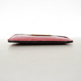 【6gd4063-k】ルイヴィトン コインケース ヴェルニ ポシェットクレNM M61466 ローズアンディアン【中古】レディース