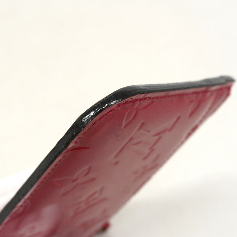 【6gd4063-k】ルイヴィトン コインケース ヴェルニ ポシェットクレNM M61466 ローズアンディアン【中古】レディース