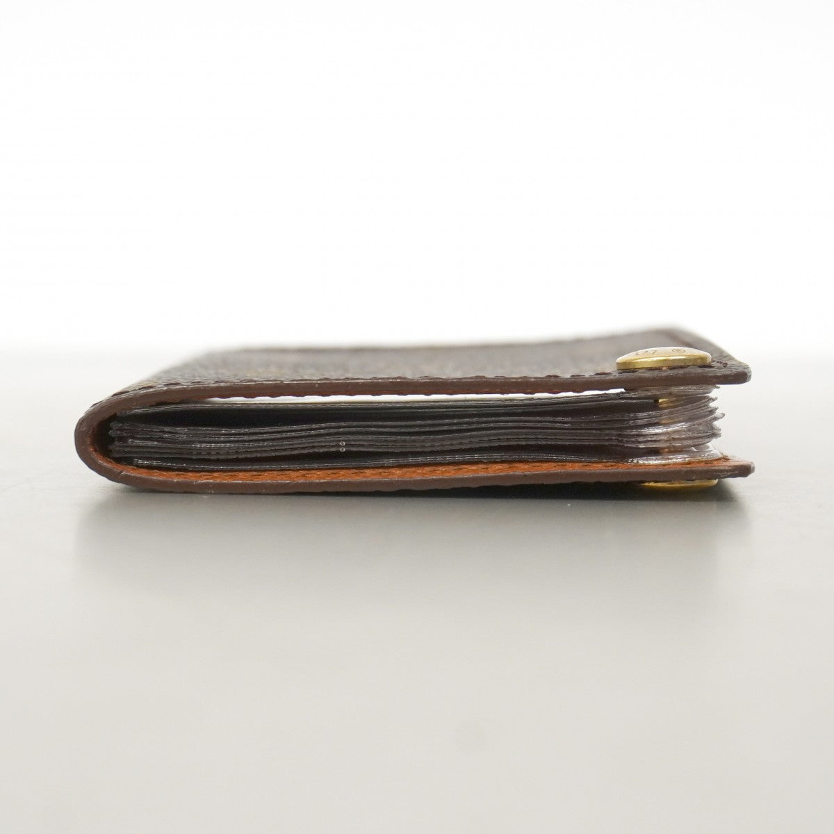 【6gd4064-k】ルイヴィトン カードケース モノグラム ポルトカルトクレディプレッシオン M60937 ブラウン【中古】メンズ レディース ユニセックス