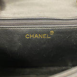 【6gd4068】シャネル ショルダーバッグ マトラッセ チェーンショルダー ラムスキン ブラック ゴールド金具【中古】レディース