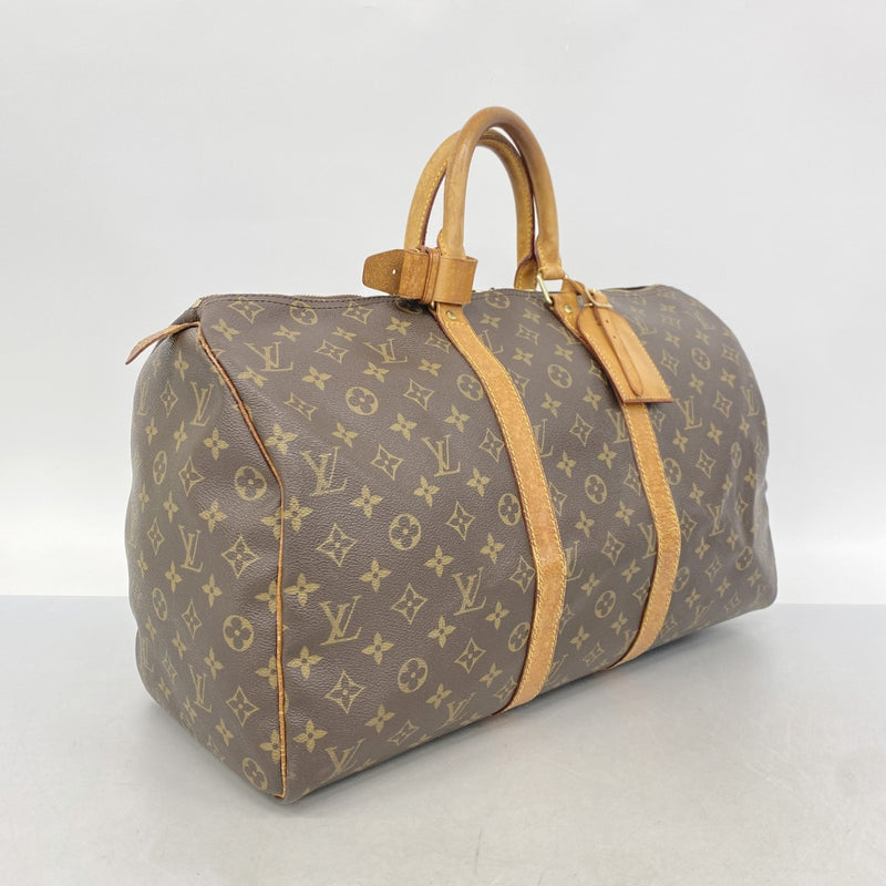 【6gd4078】ルイヴィトン ボストンバッグ モノグラム キーポル45 M41428 ブラウン【中古】メンズ レディース ユニセックス