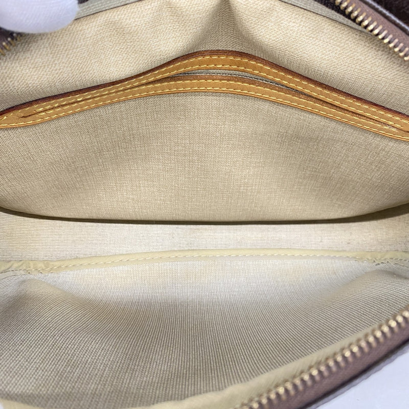 【6gd4081】ルイヴィトン ショルダーバッグ モノグラム リポーターPM M45254 ブラウン【中古】レディース