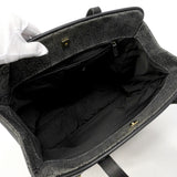 【6gd4087-k】グッチ トートバッグ 92731 デニム グレー ゴールド金具【中古】レディース