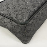 【6gd4087-k】グッチ トートバッグ 92731 デニム グレー ゴールド金具【中古】レディース