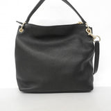 【6gd4088-k】グッチ ショルダーバッグ ソーホー 536194 レザー ブラック シャンパンゴールド金具【中古】レディース
