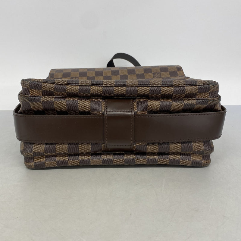 【6gd4102】ルイヴィトン ショルダーバッグ ダミエ ナヴィグリオ N45255 エベヌ【中古】レディース