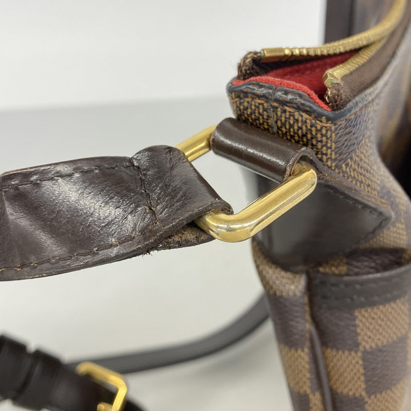 【6gd4103】ルイヴィトン ショルダーバッグ ダミエ ブルームズベリPM N42251 エベヌ【中古】レディース