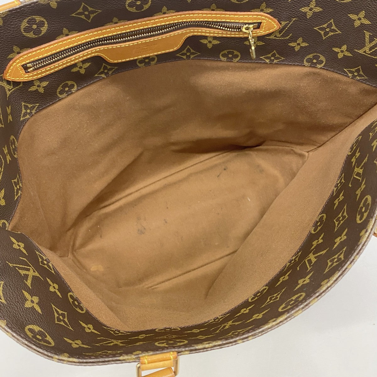 【6gd4112】ルイヴィトン ショルダーバッグ モノグラム サックショッピング M51108 ブラウン【中古】レディース