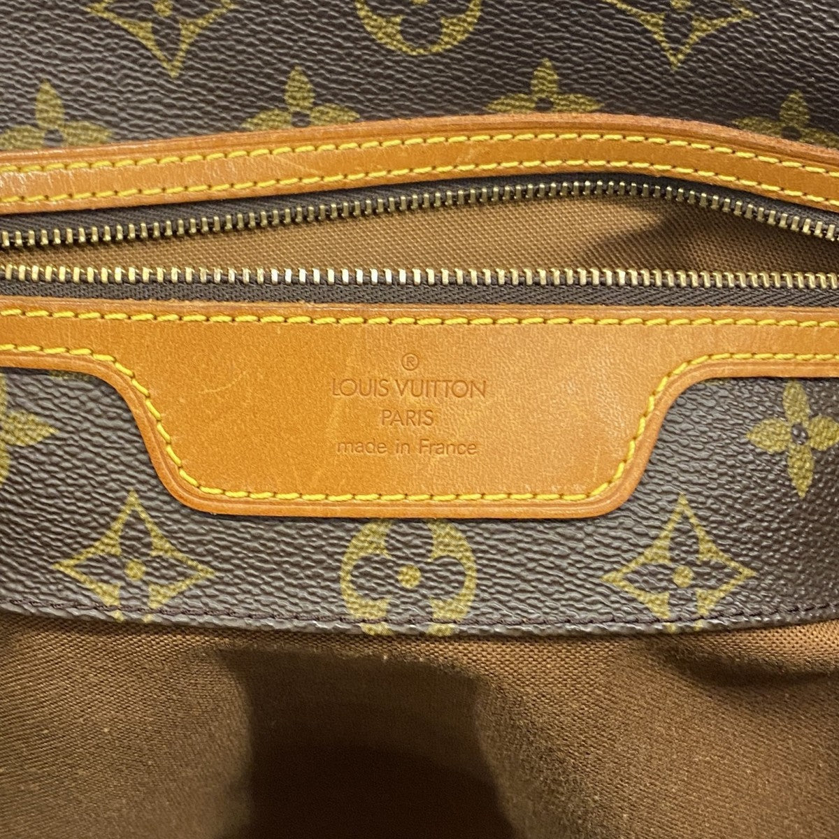 【6gd4112】ルイヴィトン ショルダーバッグ モノグラム サックショッピング M51108 ブラウン【中古】レディース