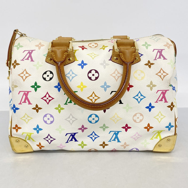 【6gd4116】ルイヴィトン ハンドバッグ モノグラム・マルチカラー スピーディ30 M92643 ブロン【中古】レディース