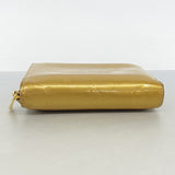 【6gd4117】ルイヴィトン コインケース ヴェルニ ジッピーコインパース M91762 ベージュプードル【中古】レディース