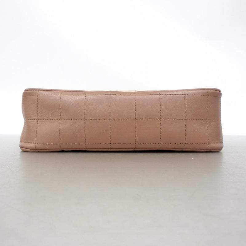 【6gd4120-k】シャネル ショルダーバッグ チェーンショルダー ガールシャネル ラムスキン ピンクベージュ ゴールド金具【中古】レディース