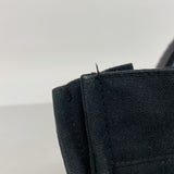 【6gd4128-k】エルメス トートバッグ フールトゥMM キャンバス ブラック シルバー金具【中古】メンズ レディース ユニセックス
