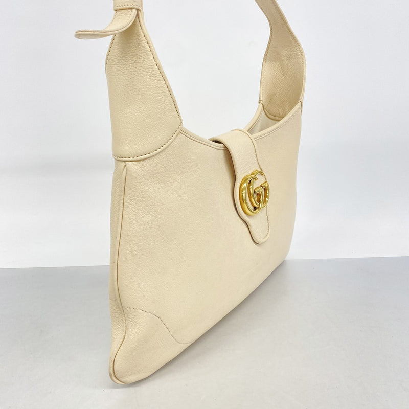 【6gd4131-k】グッチ ショルダーバッグ アフロディーテ 726274 レザー ベージュ ゴールド金具【中古】レディース
