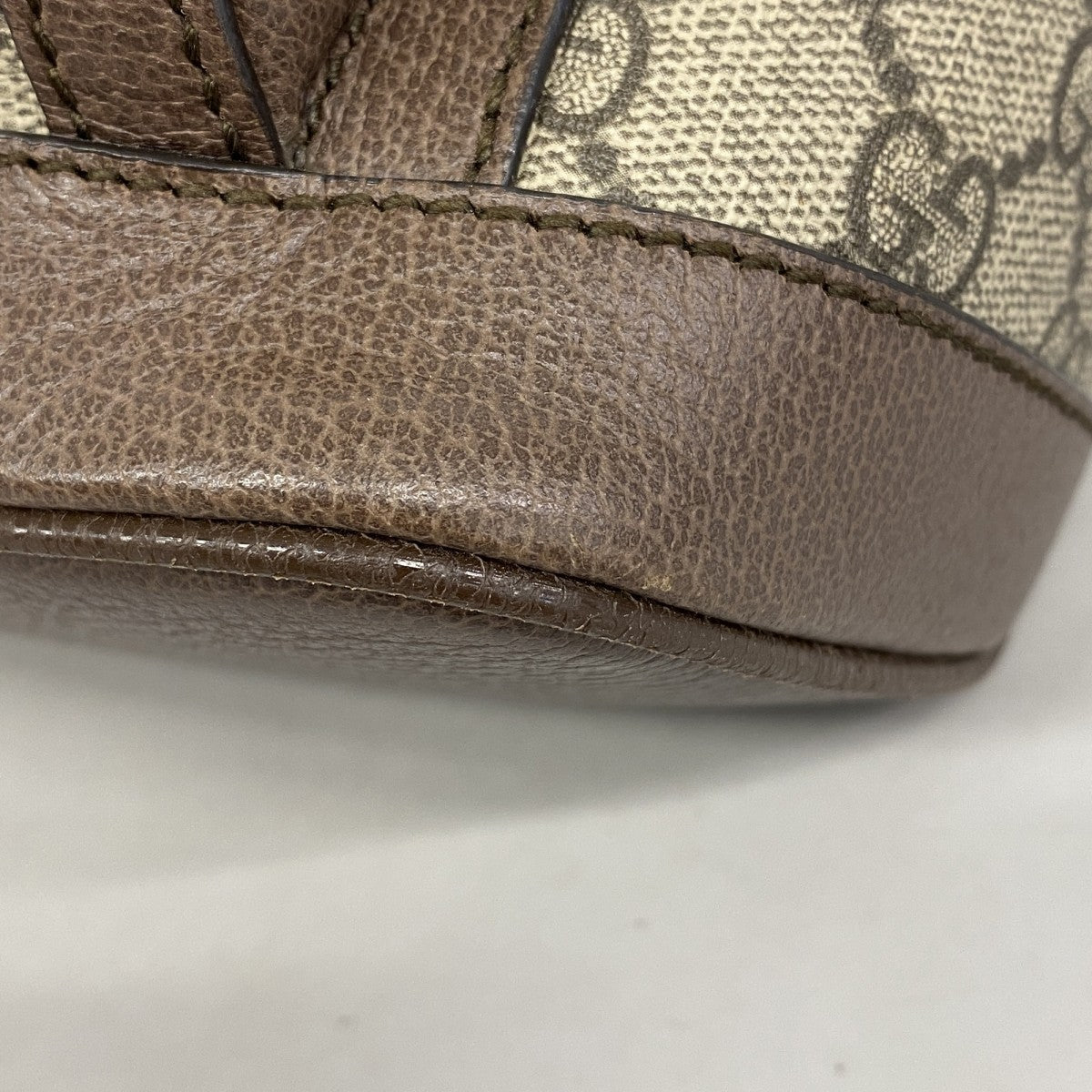【6gd4133-k】グッチ リュック・デイパック オフィディア 547965 PVC ブラウン ゴールド金具【中古】レディース
