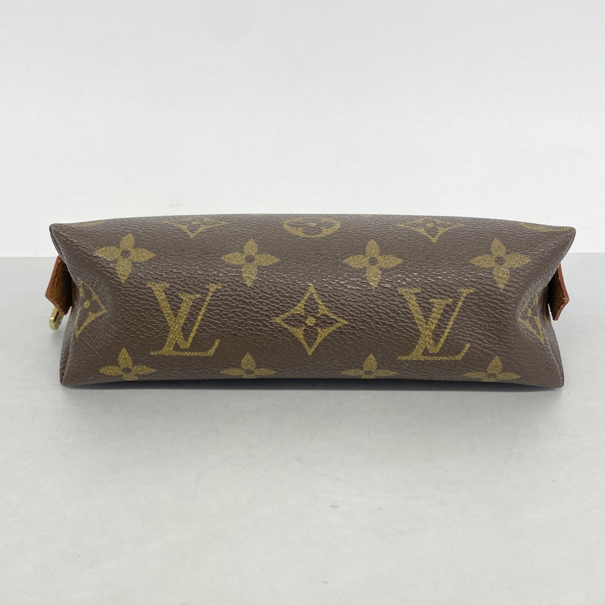 【6gd4136-k】ルイヴィトン ポーチ モノグラム ポシェットコスメティック M47515 ブラウン【中古】レディース