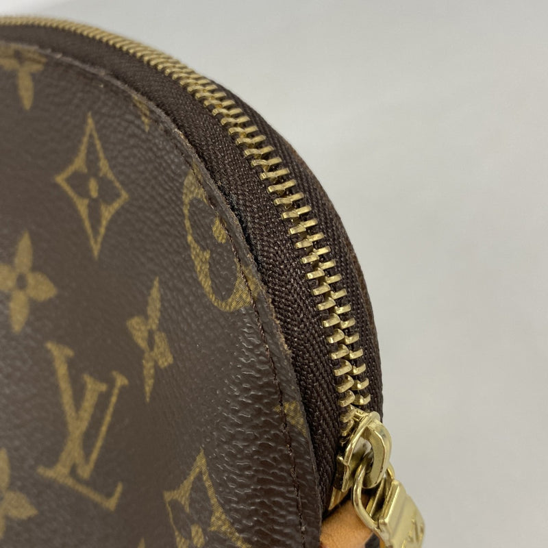 【6gd4136-k】ルイヴィトン ポーチ モノグラム ポシェットコスメティック M47515 ブラウン【中古】レディース