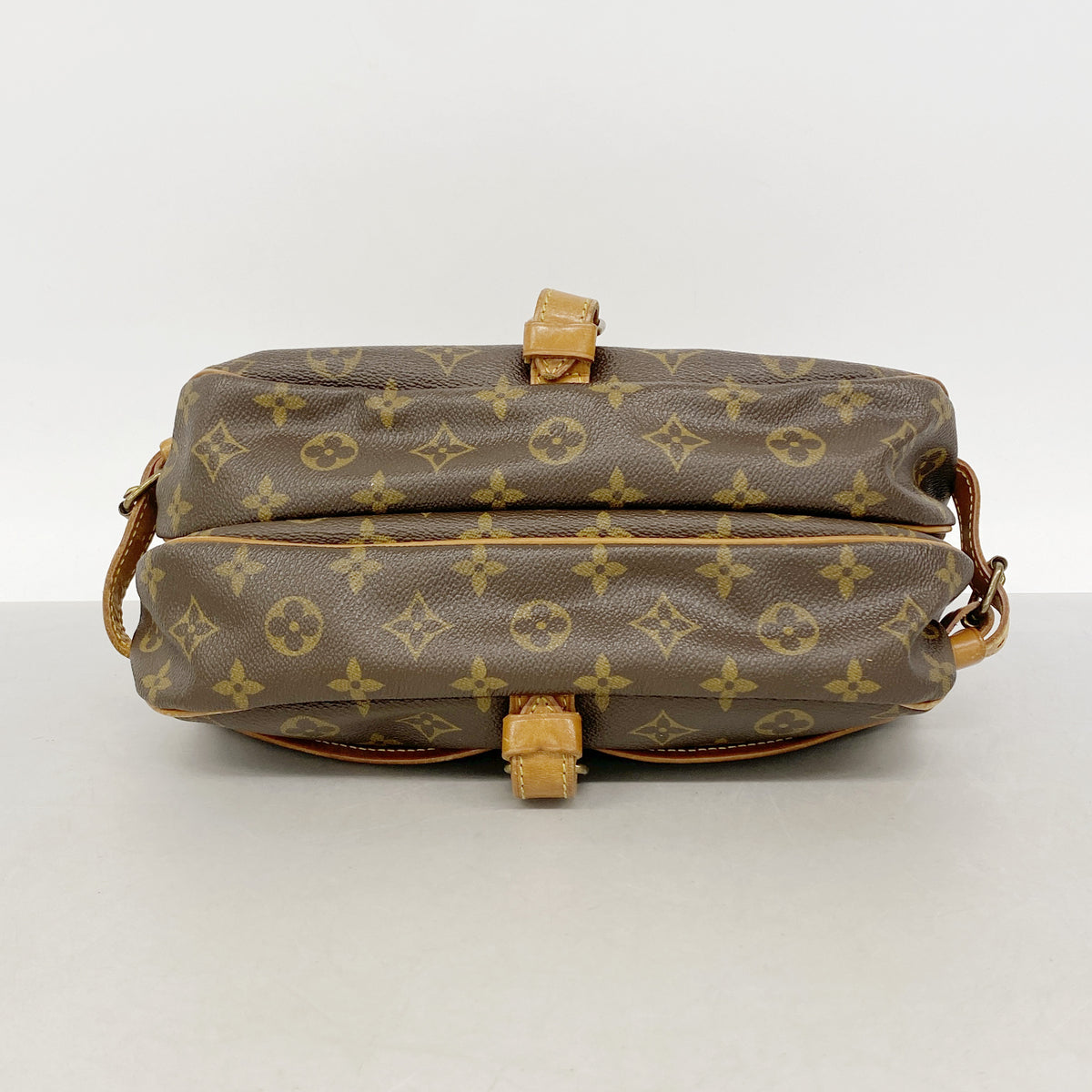 【6gd4152-h】ルイヴィトン ショルダーバッグ モノグラム ソミュール30 M42256 ブラウン【中古】レディース