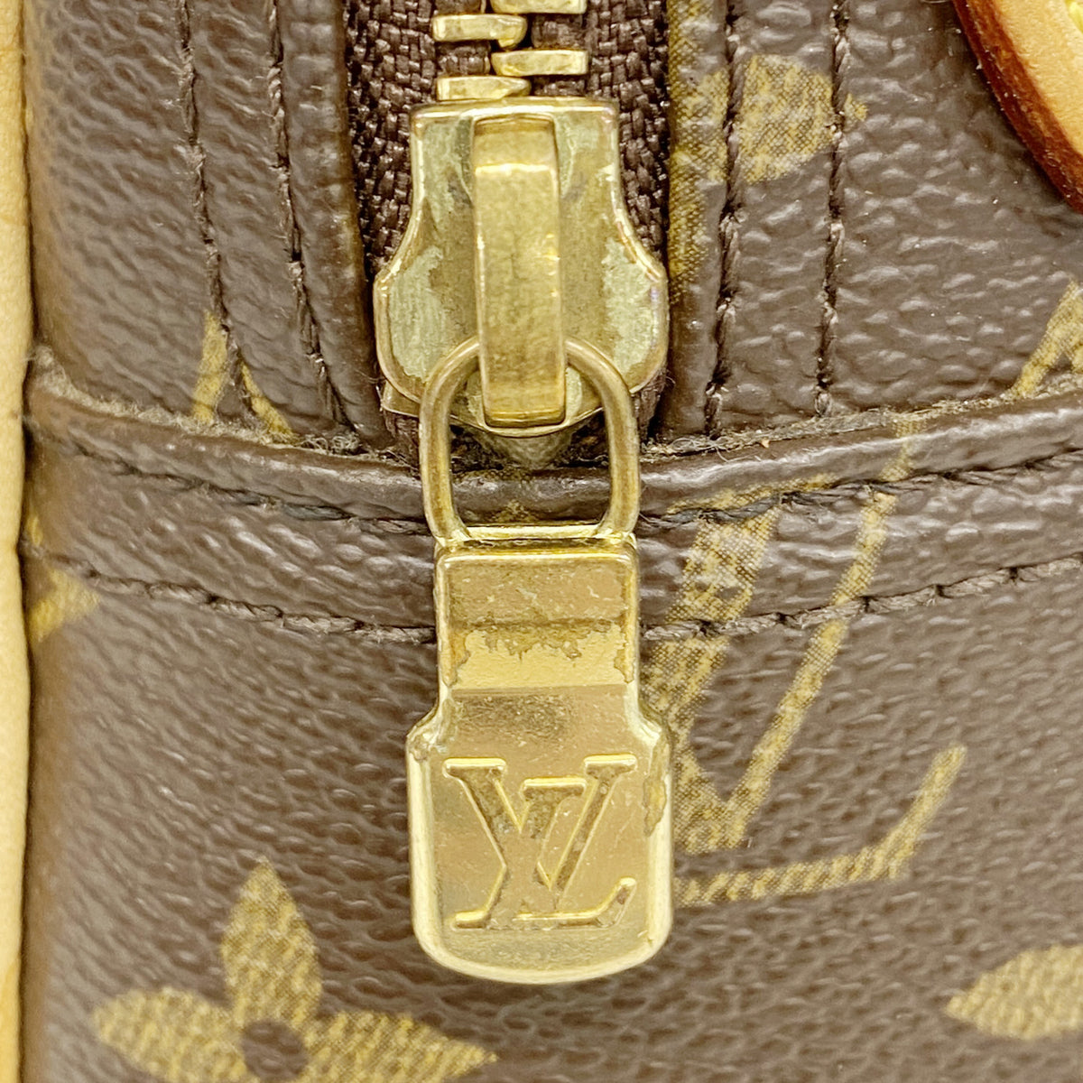 【6gd4154-h】ルイヴィトン ショルダーバッグ モノグラム リポーターPM M45254 ブラウン【中古】レディース