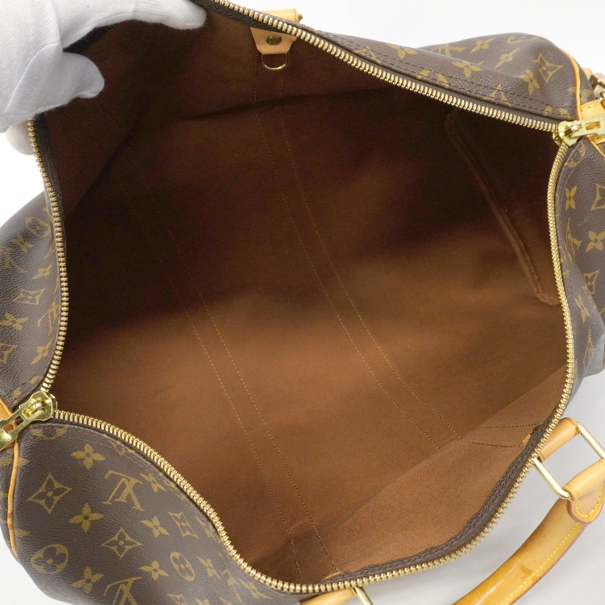 【6gd4156】ルイヴィトン ボストンバッグ モノグラム キーポルバンドリエール50 M41416 ブラウン【中古】メンズ レディース ユニセックス