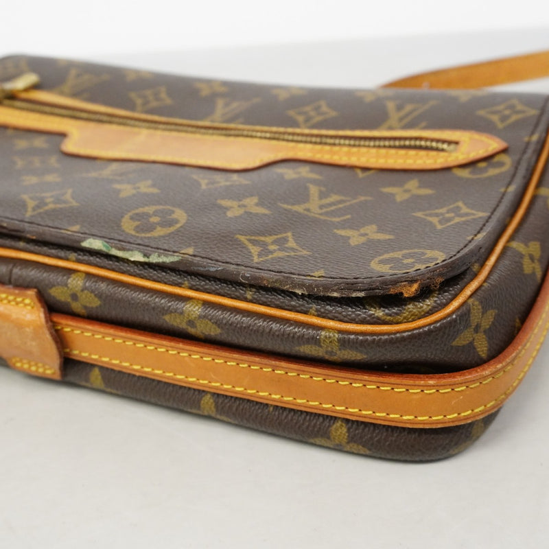 【6gd4159】ルイヴィトン ショルダーバッグ モノグラム サンジェルマン28 M51207 ブラウン【中古】レディース