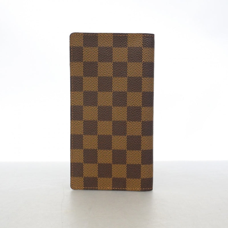 【6gd4164】ルイヴィトン 札入れ ダミエ ポルトバルールカルトクレディ N61823 エベヌ【中古】メンズ