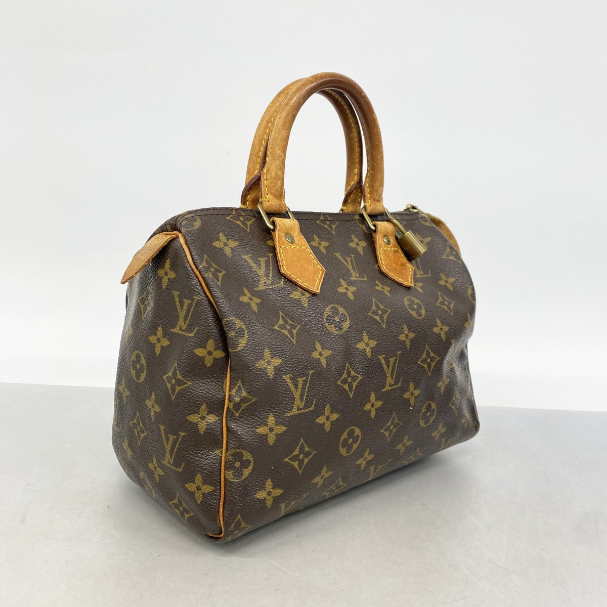 【6gd4169】ルイヴィトン ハンドバッグ モノグラム スピーディ25 M41109 ブラウン【中古】レディース