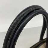 【6gd4176】エルメス トートバッグ ガーデンパーティPM トワルアッシュ ブラック シルバー金具 D刻印【中古】レディース