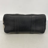 【6gd4176】エルメス トートバッグ ガーデンパーティPM トワルアッシュ ブラック シルバー金具 D刻印【中古】レディース
