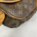 【6gd4179】ルイヴィトン ショルダーバッグ モノグラム ソミュール35 M42254 ブラウン【中古】レディース
