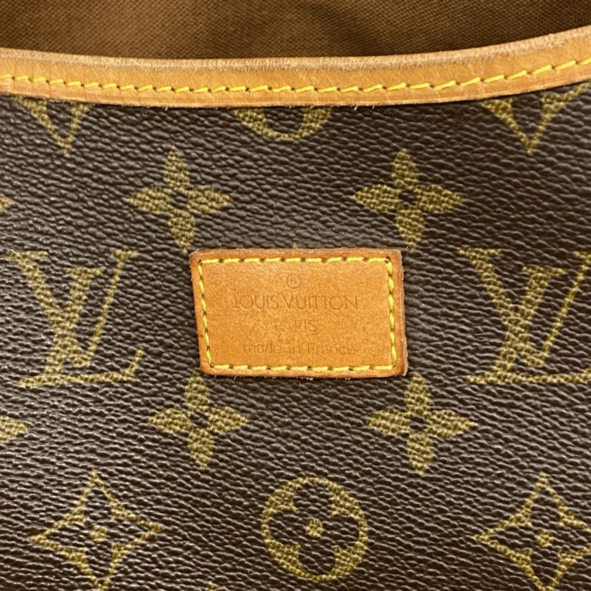 【6gd4179】ルイヴィトン ショルダーバッグ モノグラム ソミュール35 M42254 ブラウン【中古】レディース