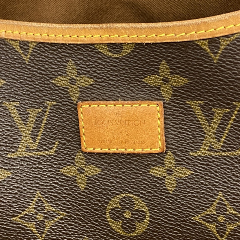 【6gd4179】ルイヴィトン ショルダーバッグ モノグラム ソミュール35 M42254 ブラウン【中古】レディース