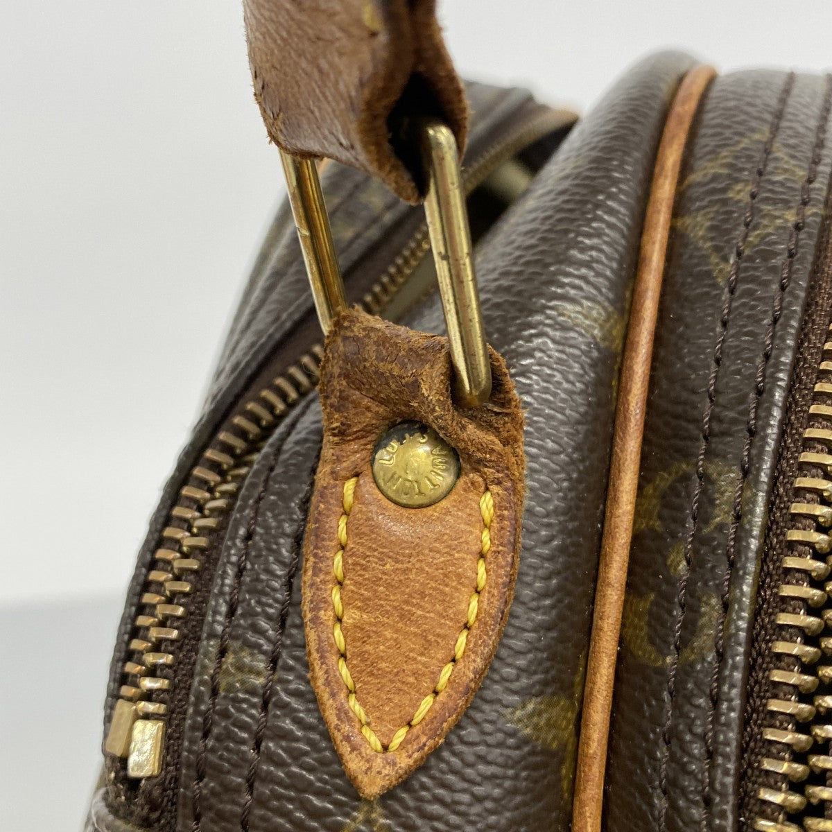【6gd4180】ルイヴィトン ショルダーバッグ モノグラム リポーターPM M45254 ブラウン【中古】レディース