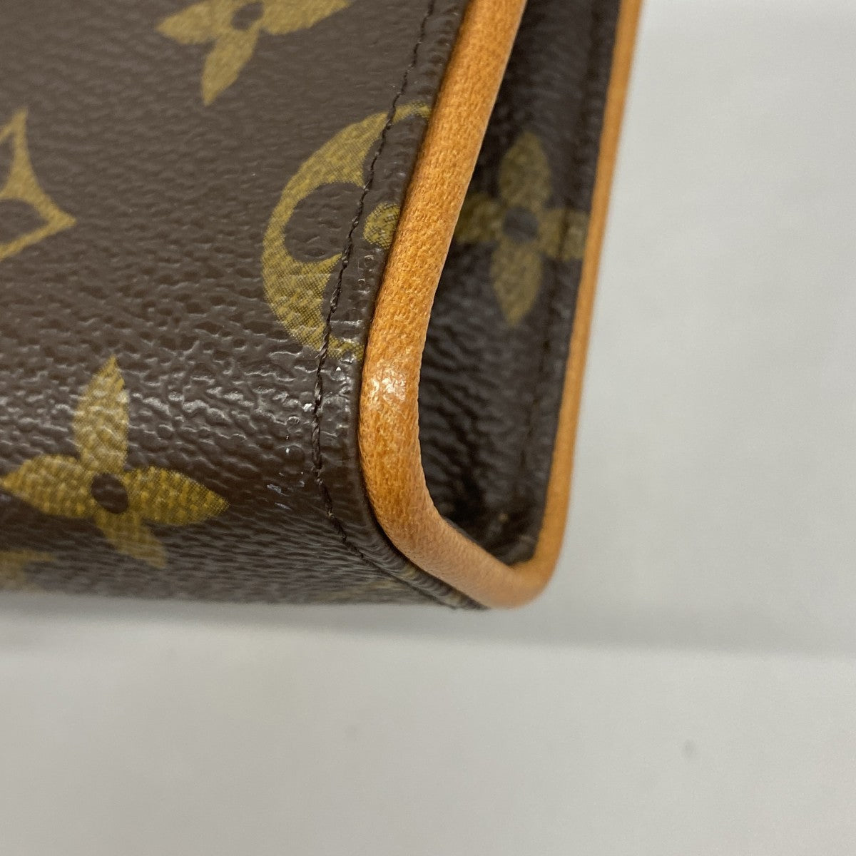 【6gd4183】ルイヴィトン ウエストバッグ モノグラム ポシェットフロランティーヌ M51855 ブラウン【中古】レディース