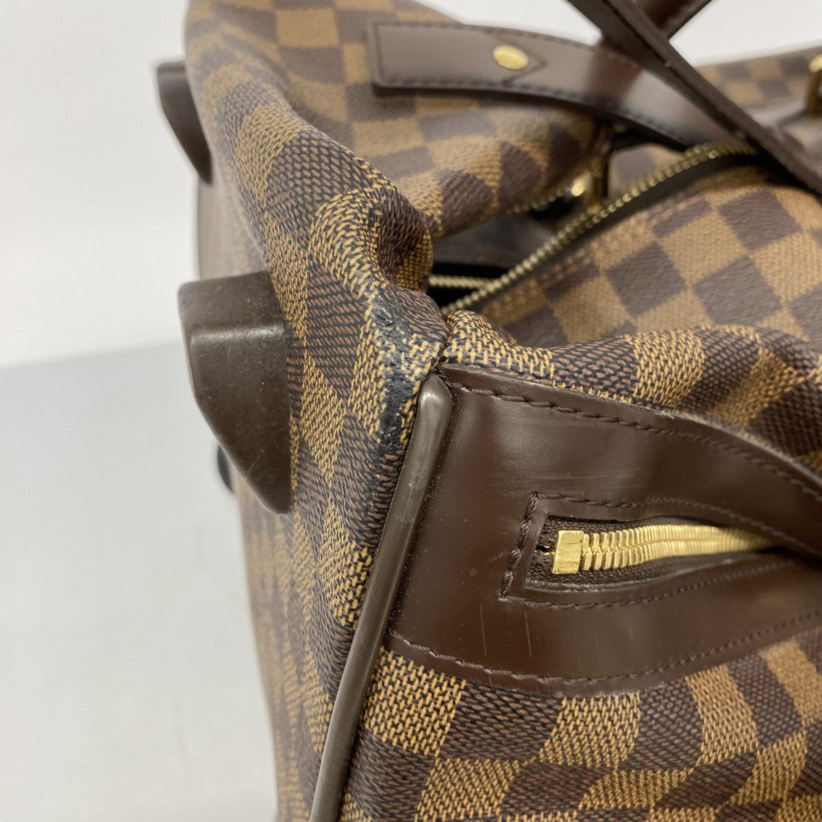 【6gd4197】ルイヴィトン ボストンバッグ ダミエ エオール50 N23205 エベヌ【中古】メンズ レディース ユニセックス