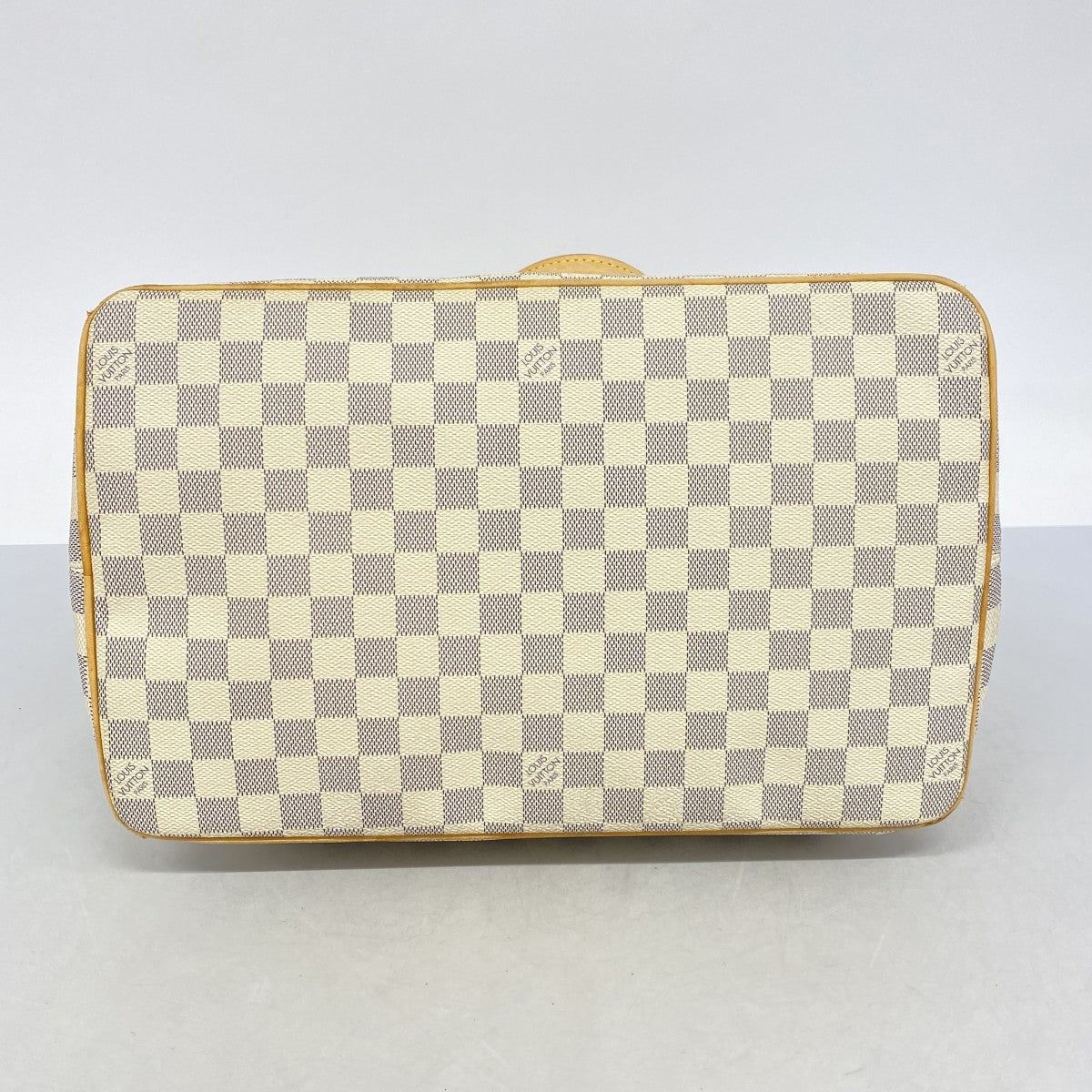 【6gd4198】ルイヴィトン トートバッグ ダミエ・アズール サレヤGM N51184 ホワイト【中古】レディース