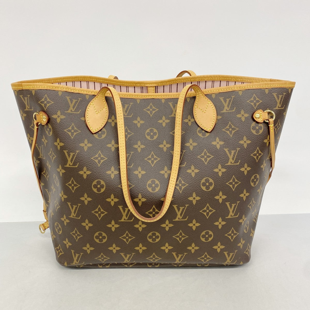 【6gd4199】ルイヴィトン トートバッグ モノグラム ネヴァーフルMM M50366 ローズバレリーヌ【中古】レディース