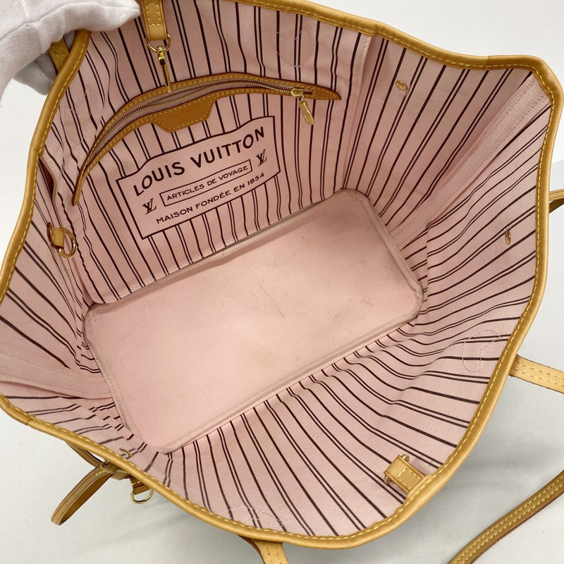 【6gd4199】ルイヴィトン トートバッグ モノグラム ネヴァーフルMM M50366 ローズバレリーヌ【中古】レディース