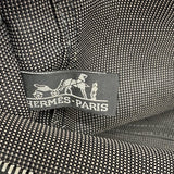 【6gd4236】エルメス ハンドバッグ エールラインPM キャンバス グレー シルバー金具【中古】レディース