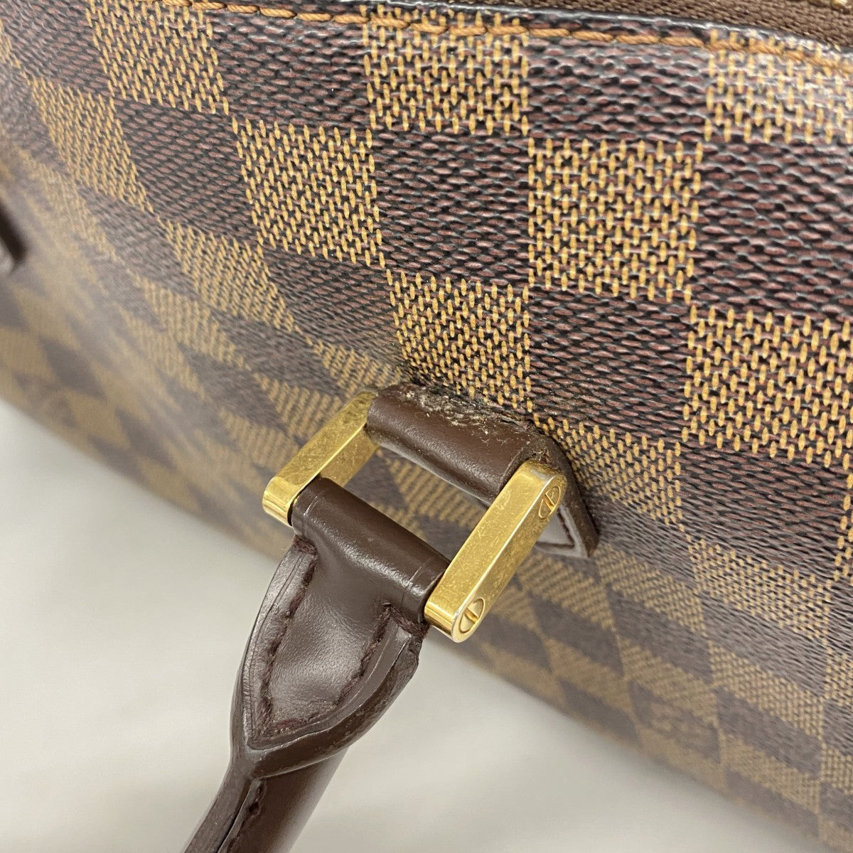 【6gd4240-h】ルイヴィトン ハンドバッグ ダミエ リベラMM N41434 エベヌ【中古】レディース