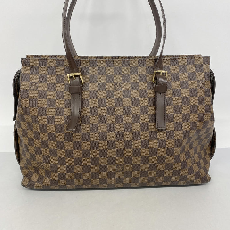 【6gd4241-h】ルイヴィトン ショルダーバッグ ダミエ チェルシー N51119 エベヌ【中古】レディース