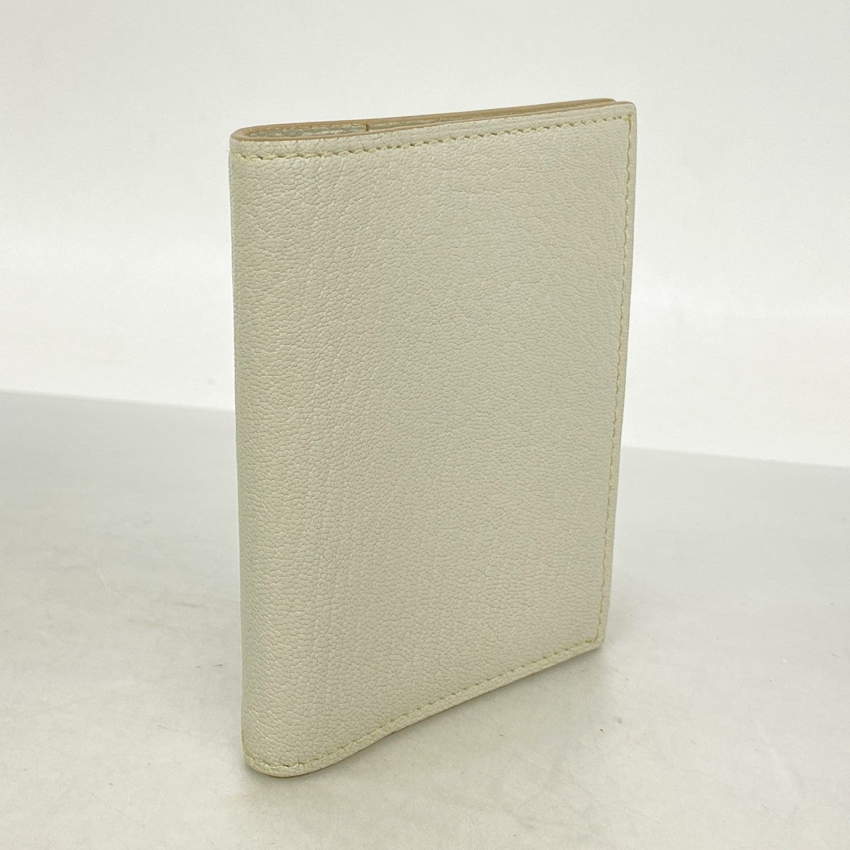 【6gd4244】エルメス 手帳カバー アジェンダミニ シェブルミゾル ベトン シルバー金具 A刻印【中古】レディース