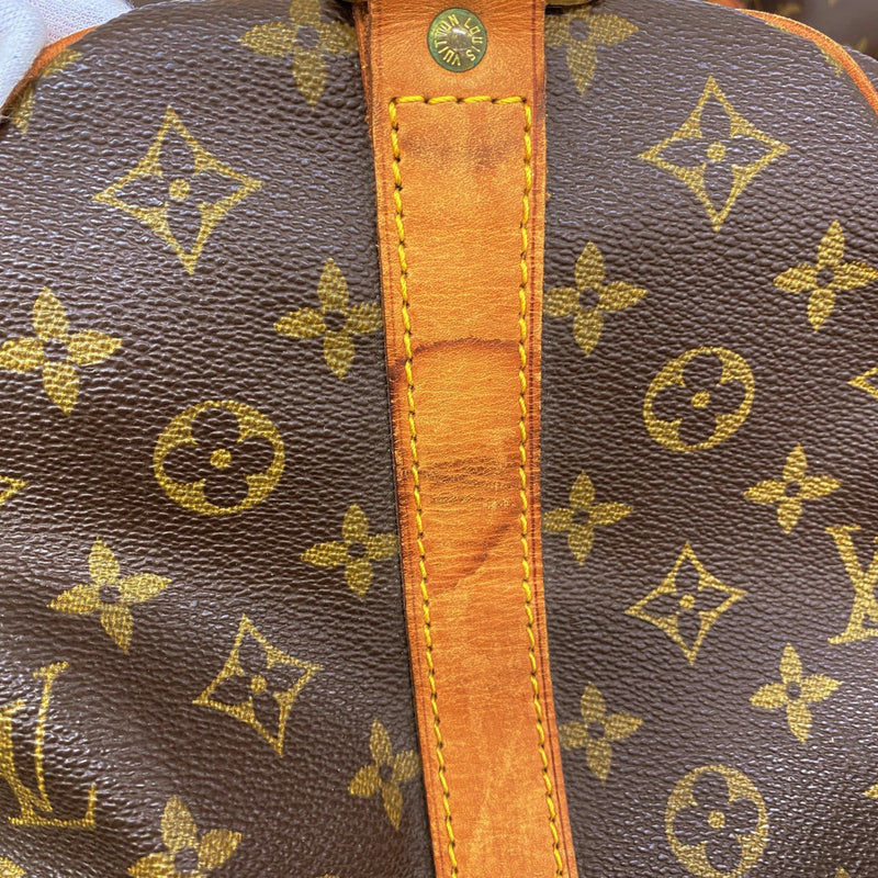 【6gd4245】ルイヴィトン ボストンバッグ モノグラム キーポルバンドリエール60 M41412 ブラウン【中古】メンズ レディース ユニセックス