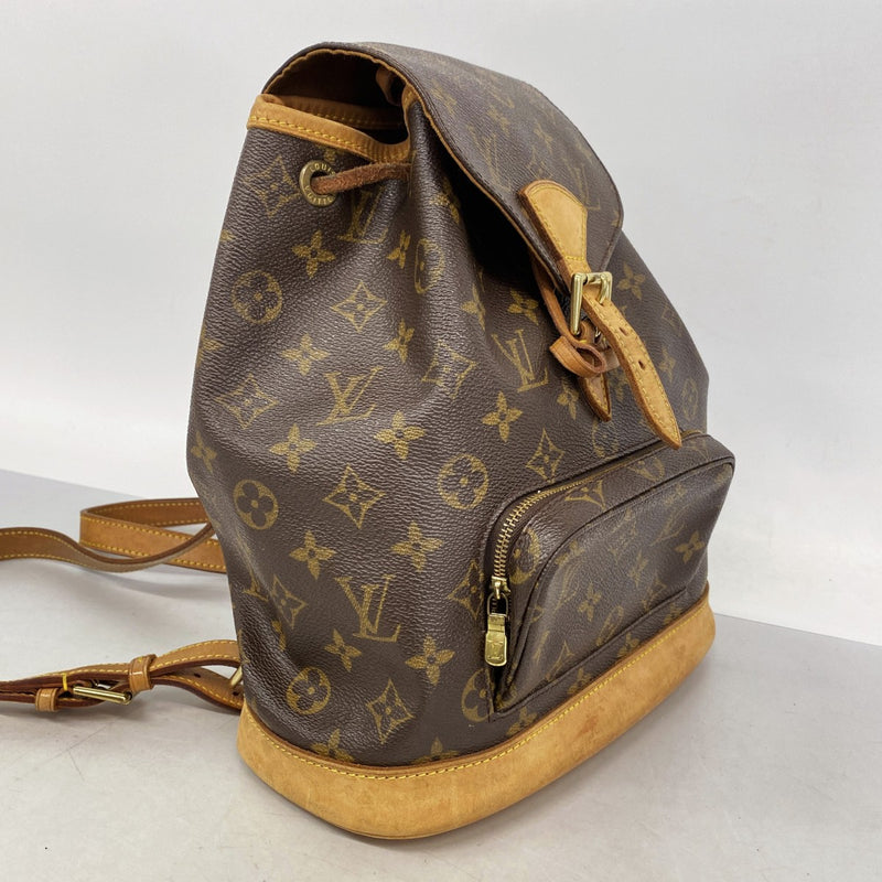 【6gd4246】ルイヴィトン リュック・デイパック モノグラム モンスリMM M51136 ブラウン【中古】レディース